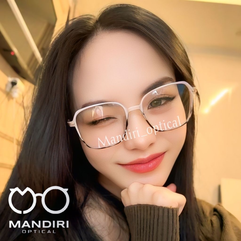 [COD] Frame kacamat wanita (paket frame+lensa) | kacamata minus | kacamata anti radiasi | kacamata p
