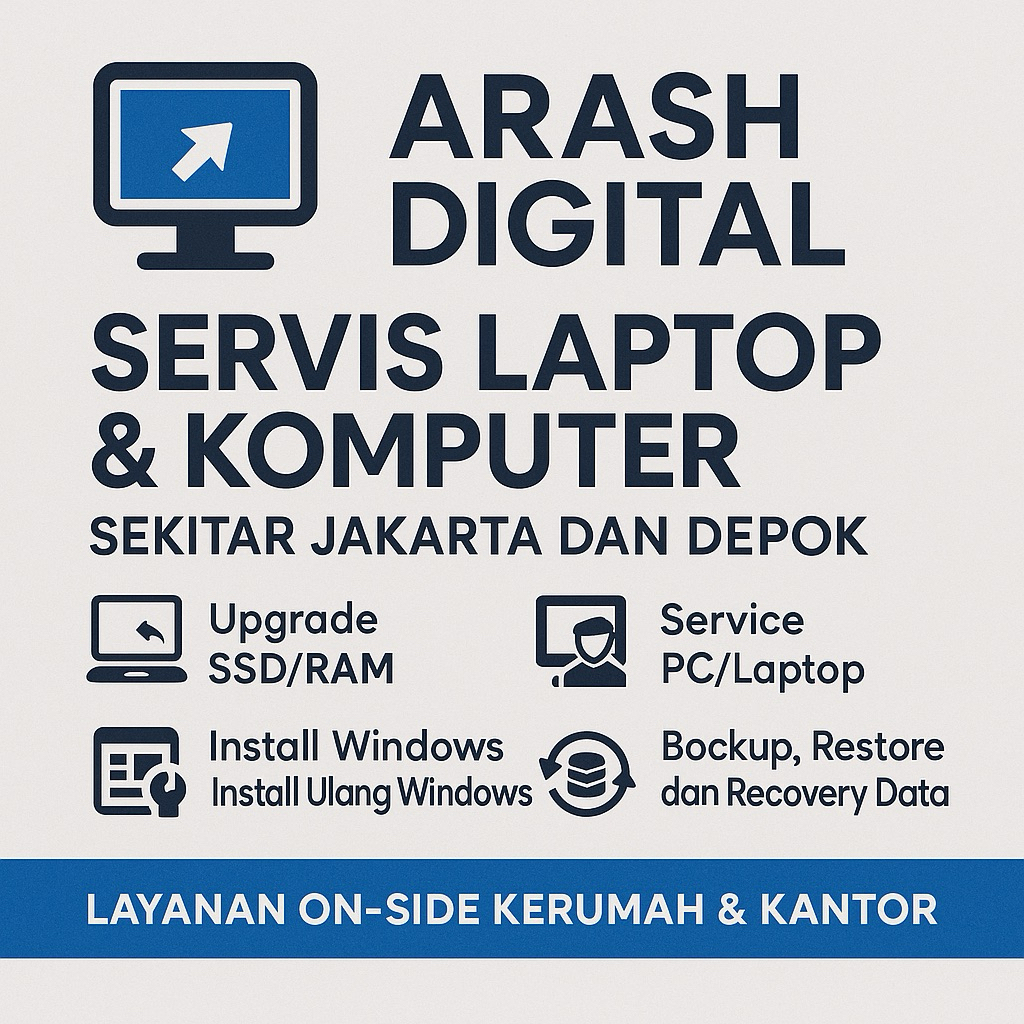 Jasa Service Komputer dan Laptop Jakarta dan Depok