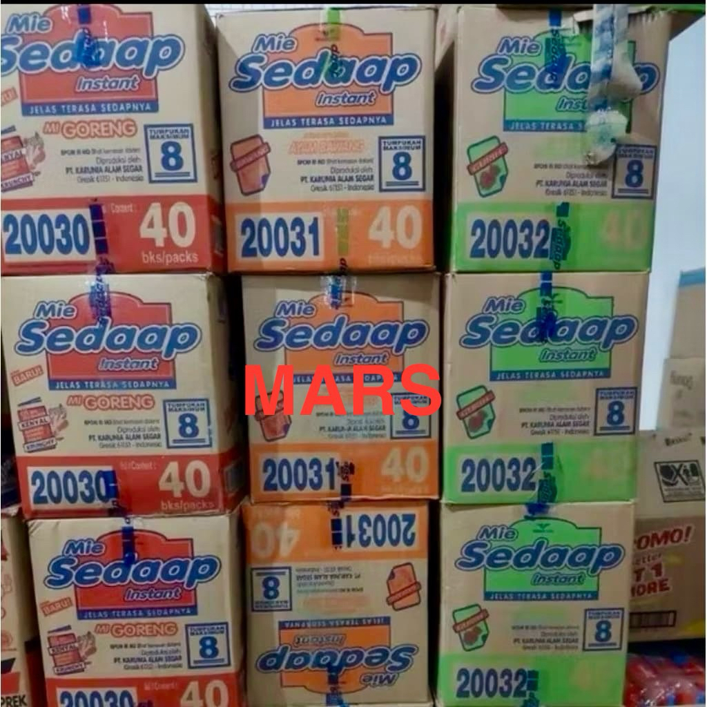 

MIE SEDAAP 1DUS ISI 40PCS
