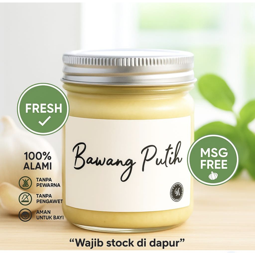 SATUMEJA - Bawang Merah / Bawang Putih / Bawang Bombay Giling Halus Bawang Dapur