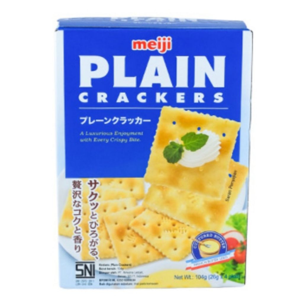 

Meiji Plain Crackers 104gr