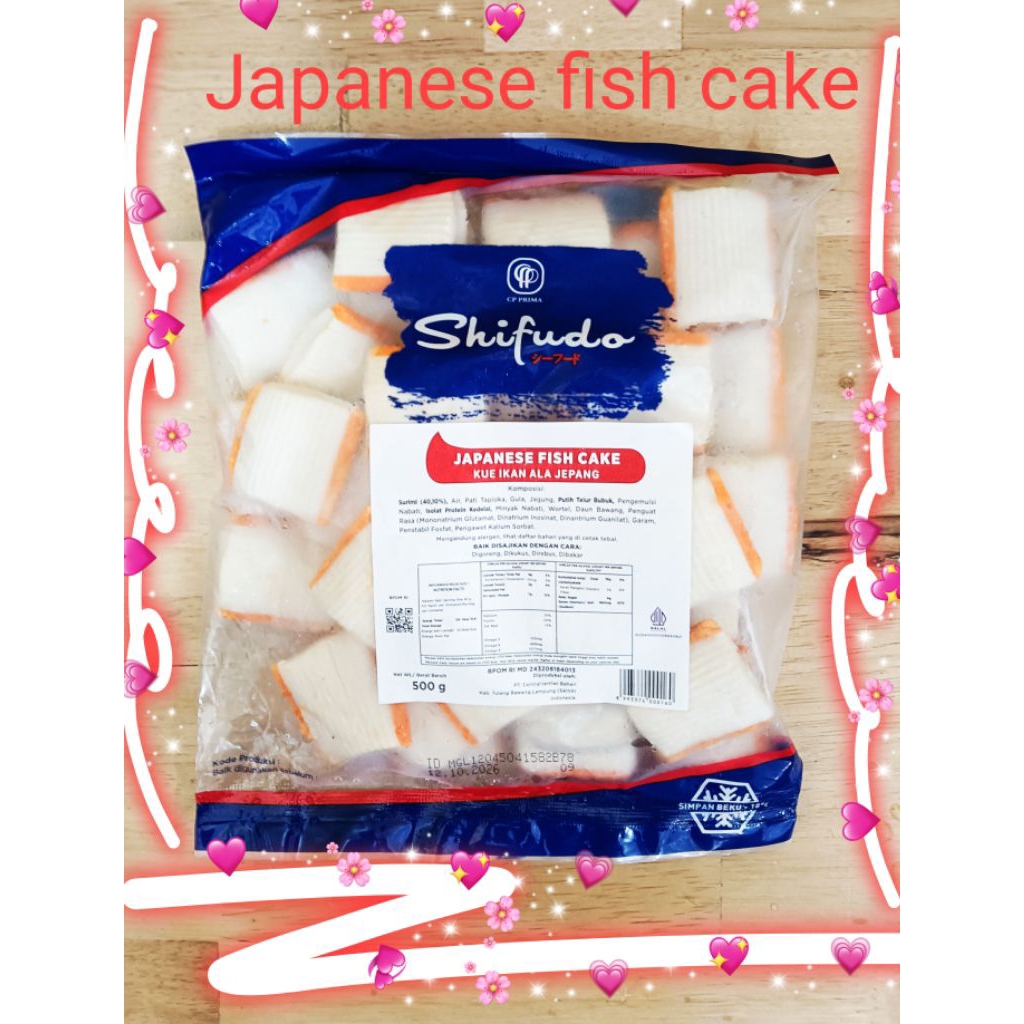

JAPANESE FISH CAKE 500GR SHIFUDO