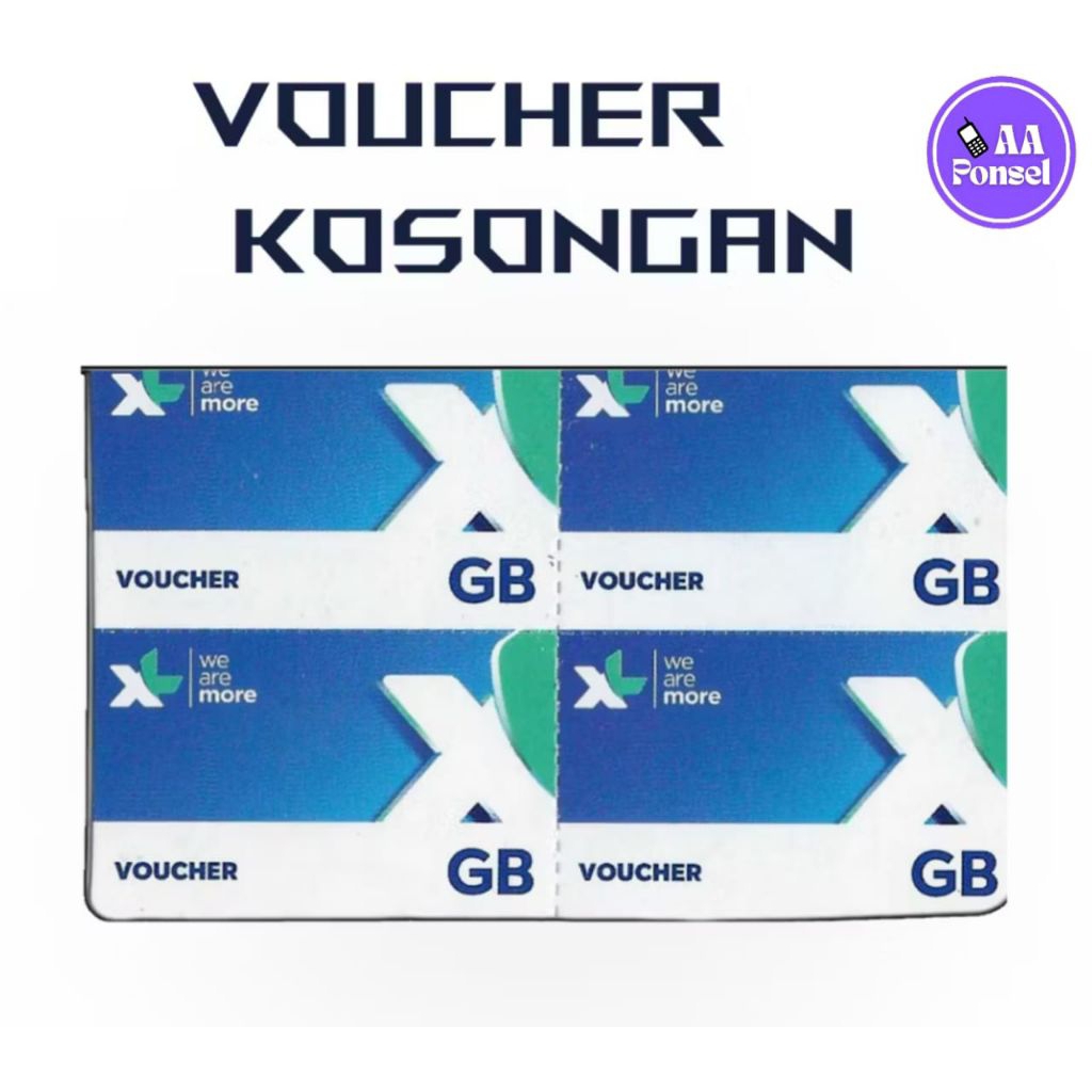 VOUCHER XL KOSONGAN