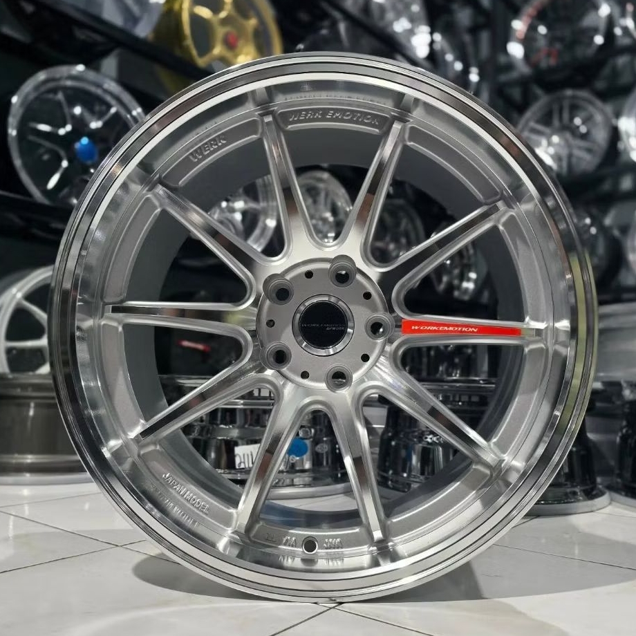 velg racing WORK ZR10 R18 LEBAR 9,5 ET 25 velg mobil r18 velg racing ring 18 mobil untuk Innova Rebo