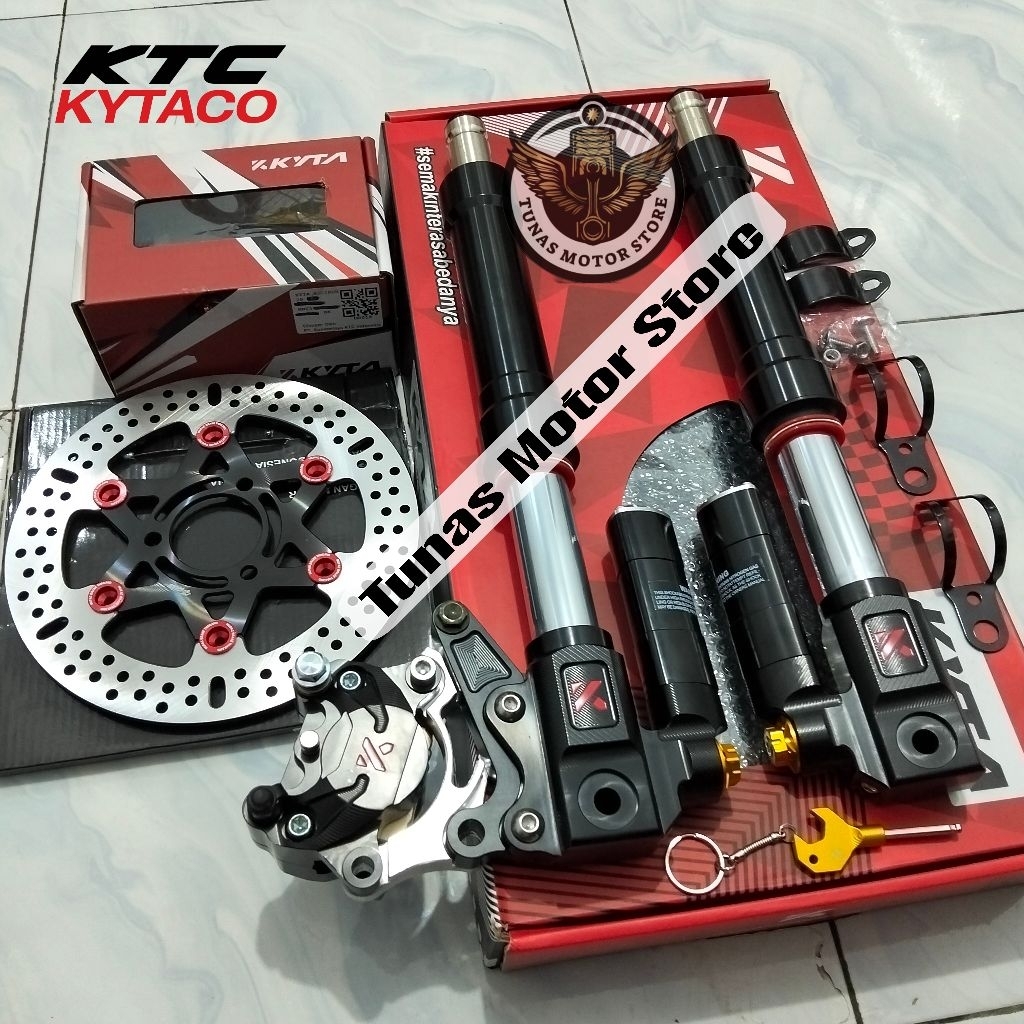PAKETAN USD KTC KYTACO FIZR VEGA R JUPITER Z JUPITER MX VEGA R NEW JUPITER Z NEW FORCE 1 SHOCK DEPAN
