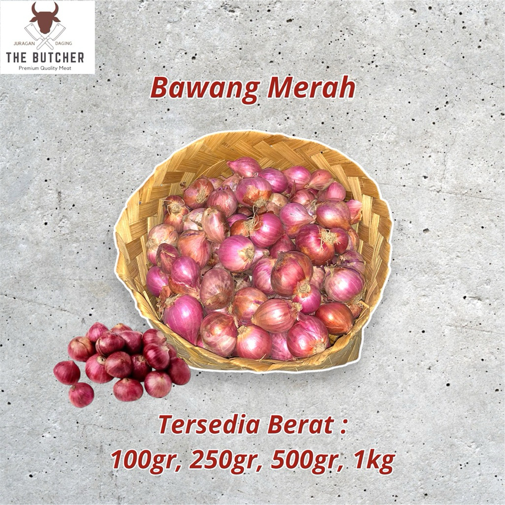 

Bawang Merah Lokal Super Premium Repack (100gr,250gr,500gr,1kg)/ Shallots Red Onion Fresh