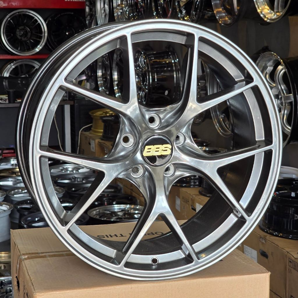 velg mobil racing ring 19 BBS C1R PCD 5X120 LEBAR 8,5 - 9,5 velg mobil BMW r19 velg racing BYD SEAL 