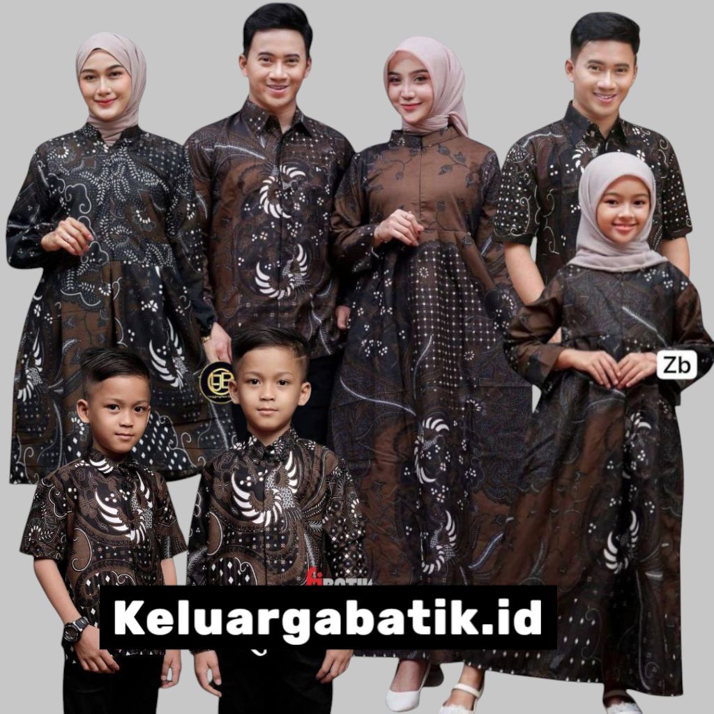 Lemah Teles || Couple Batik Keluarga - Batik anak Dan Ayah Ibu - Sarimbit Batik Keluarga Terbaru - S
