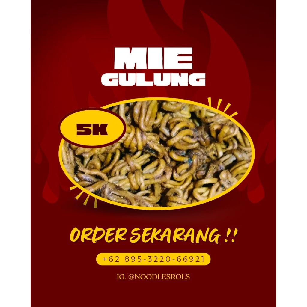 

mie gulung crispy