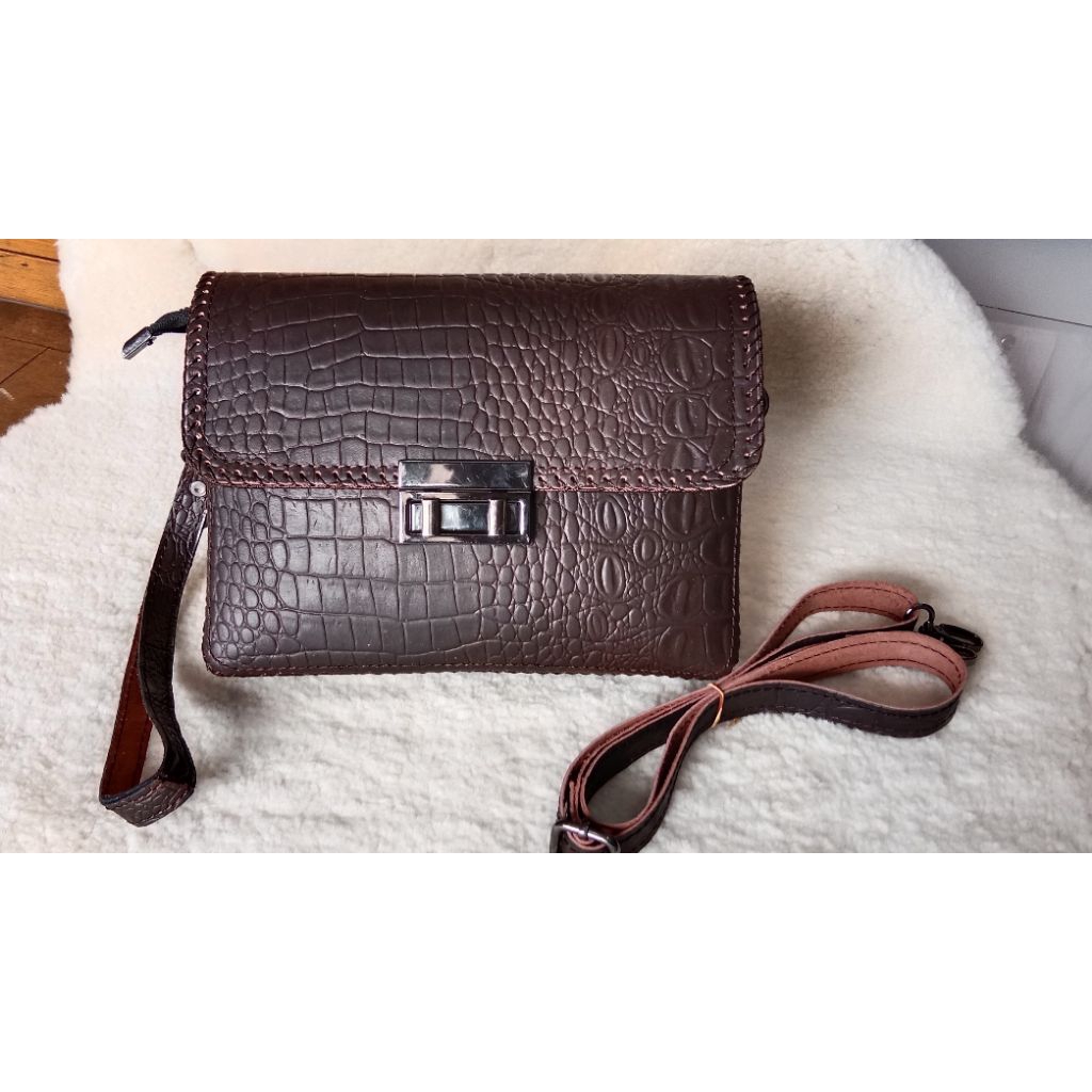 Tas Wanita Motif Crocodile