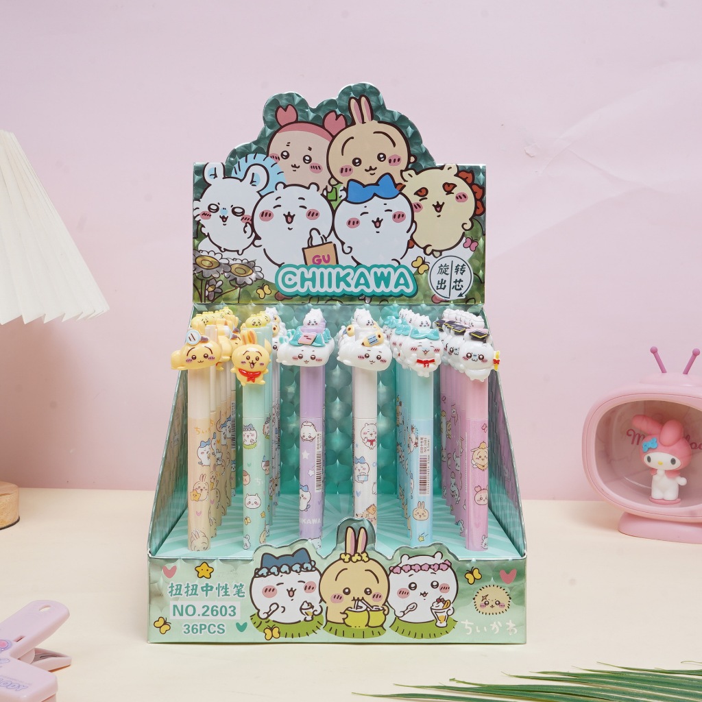 

{Chiikawa} Pen Gel Akrilik Lucu & Imut Bahan Premium 3D Karakter Chiikawa No. 2603 by Kakabicam