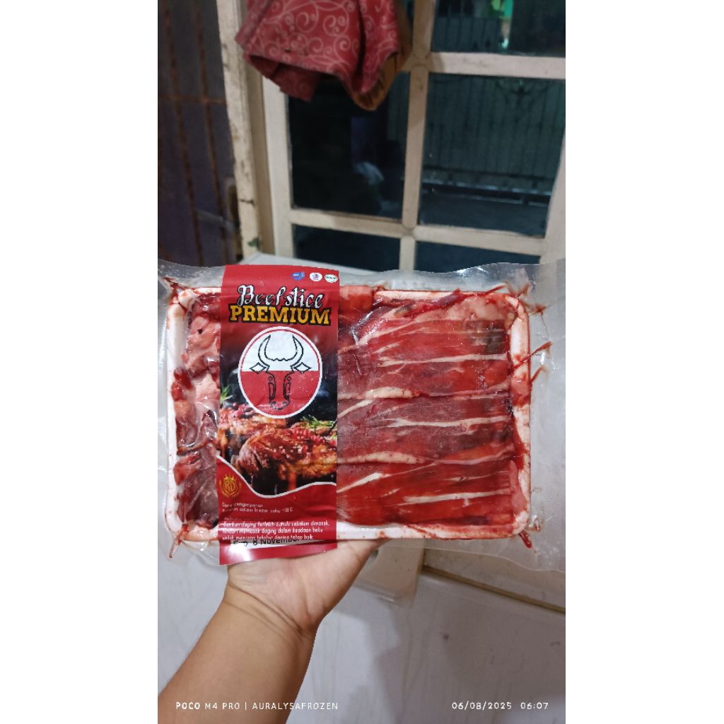 

beef slice Yoshinoya ekonomis 500gr lemak banyak