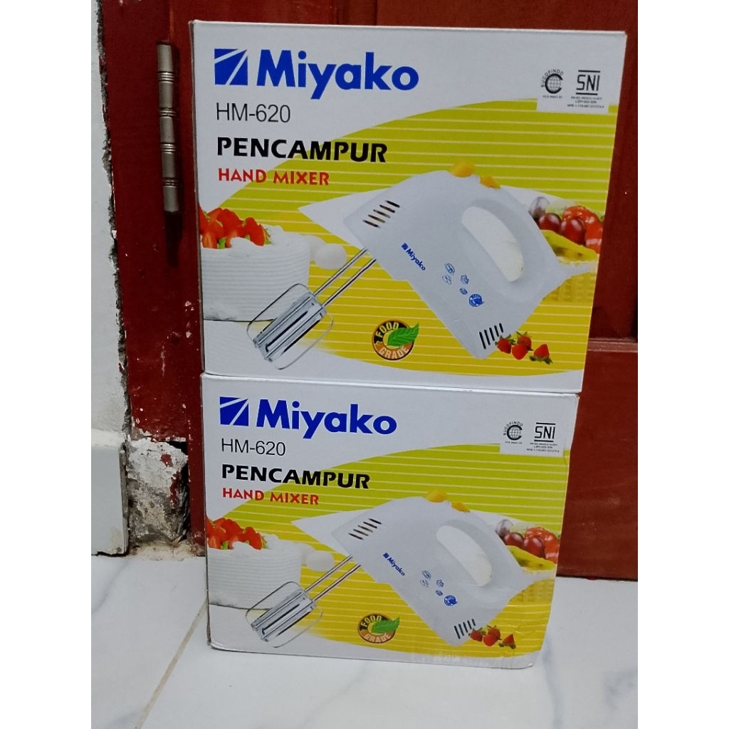 mixer Miyako hand /tangan tanpa mangkok barang baru garansi resmi,original/asli100%