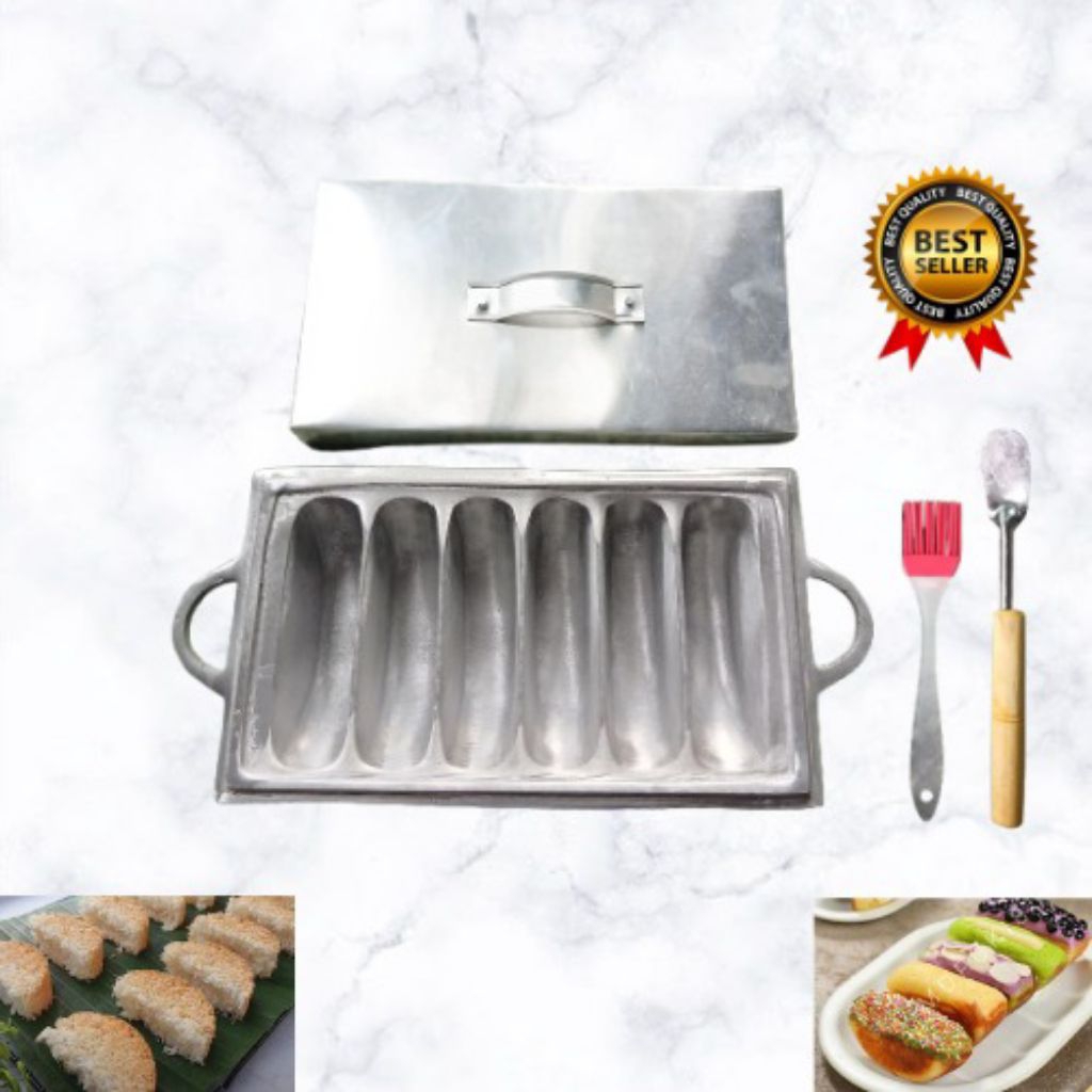 Cetakan Kue Pukis Besar Pancong Rangin 6 Lubang