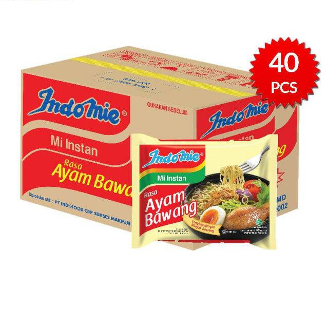 

Karton - Dus Indomie Kuah Ayam Bawang Instant Noodles - Mie Instan - Indomie Kuah Rasa Ayam Bawang