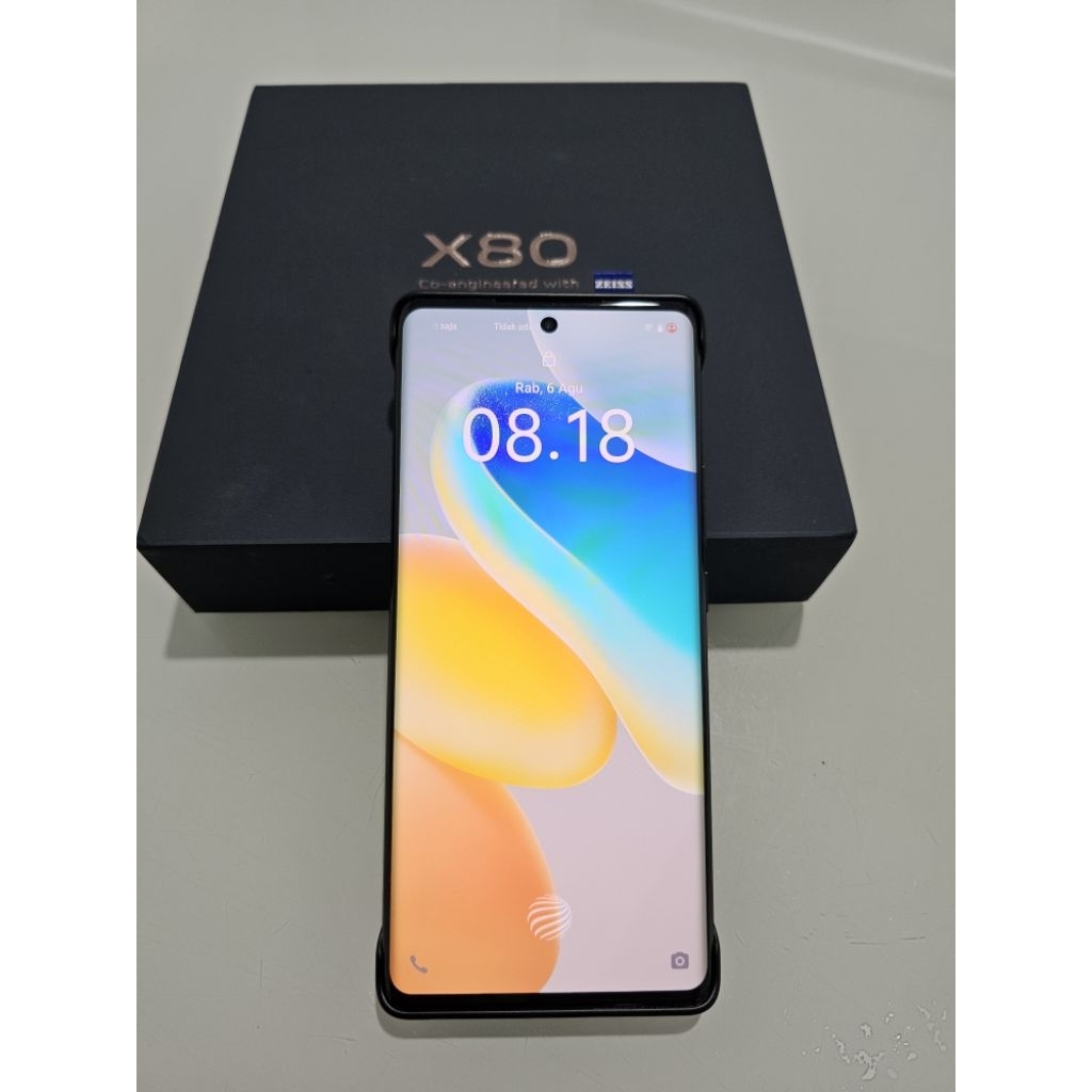 Vivo x80 cosmic black 12/256gb second mulus
