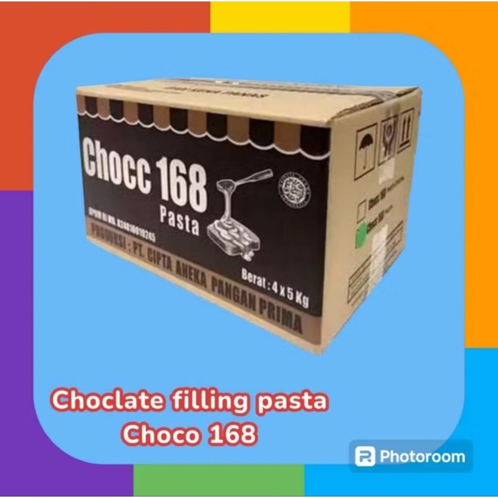 

Chocc 168 pasta 4x5kg / 1 dus
