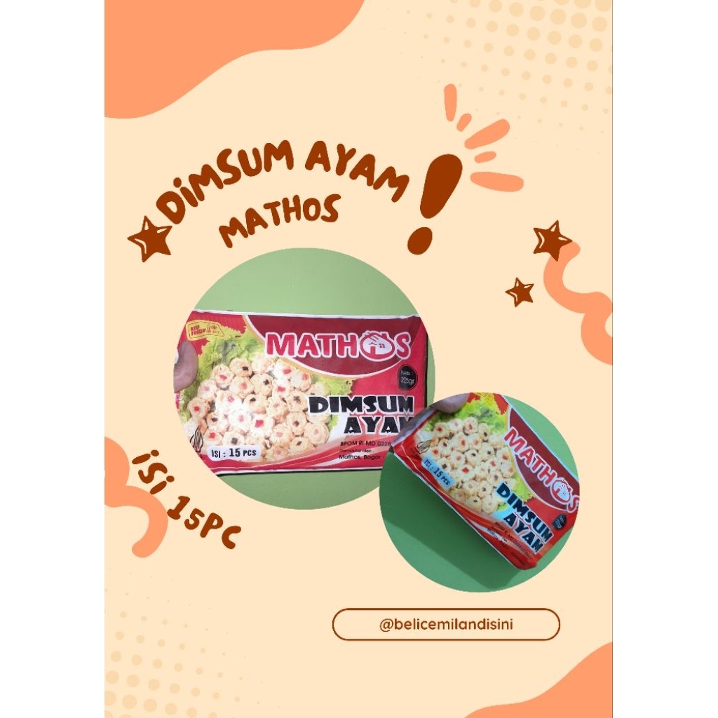 

dimsum ayam mathos