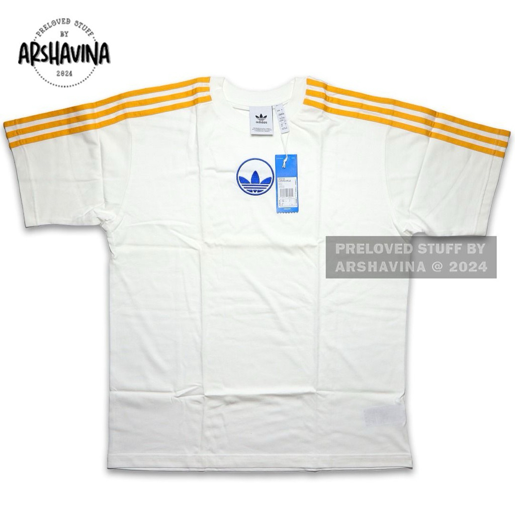 Adidas Circle Trefoil 3 Stripes Tee