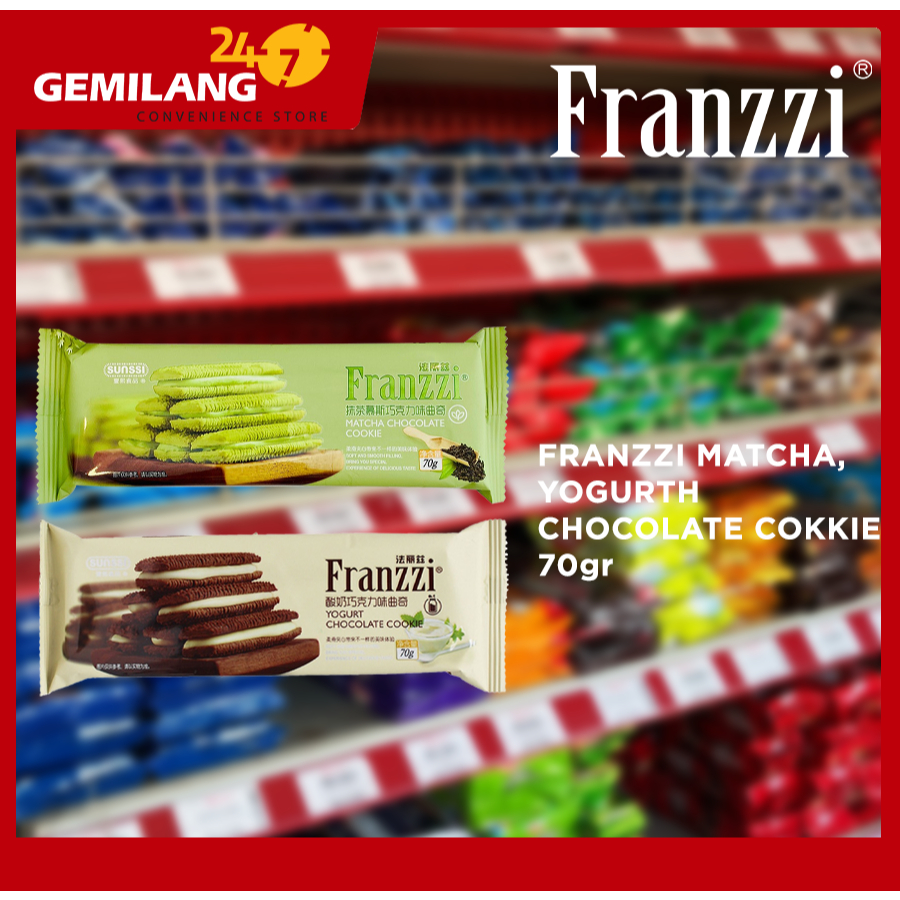 

FRANZZI MATCHA, YOGURTH CHOCOLATE COKKIE 70gr