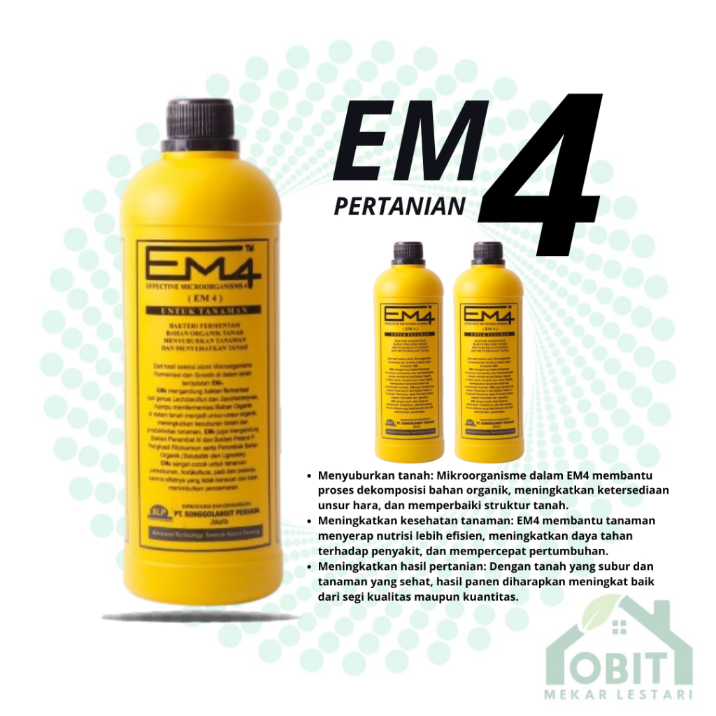 EM 4 UNTUK PERTANIAN / EM 4 PERTANIAN ORIGINAL PABRIK