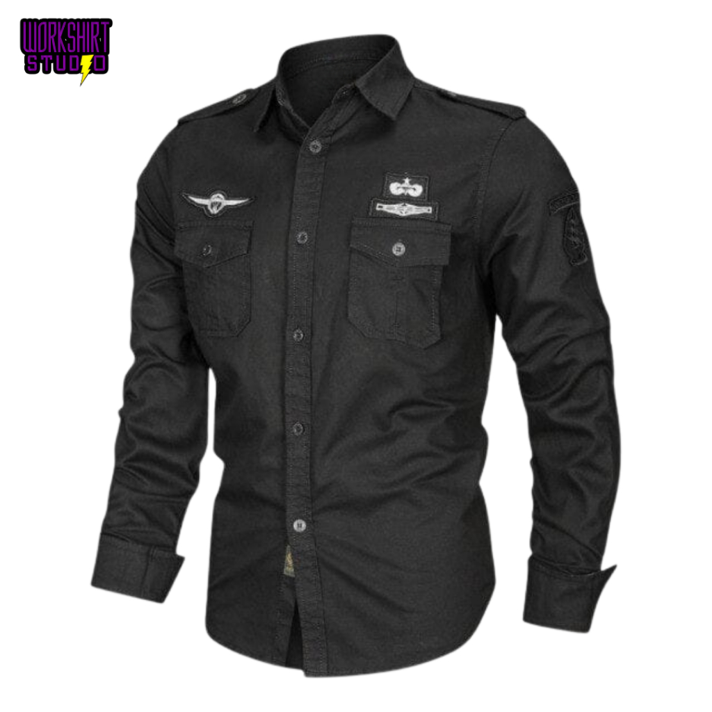 Baju Kemeja Tactical Bordil Lengan Panjang / Kemeja Tactical Pria / Baju Kemeja Tactical / Kemeja