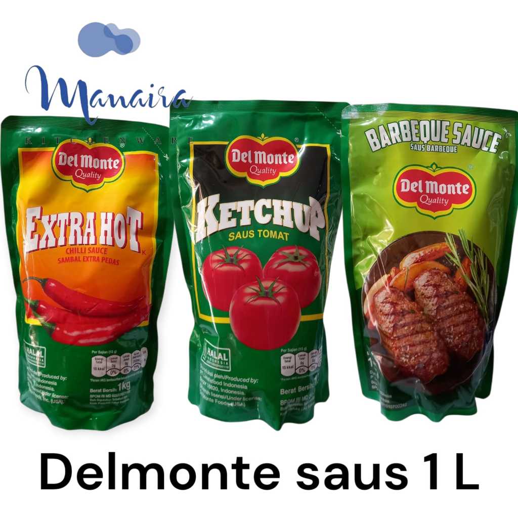 

Delmonte Saus dan Sambal isi ulang 1 L