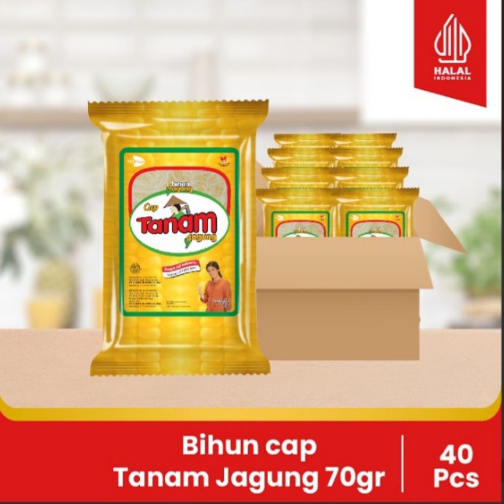

Bihun Cap Tanam Jagung - 1 Bal - 20 Pcs - 160gr