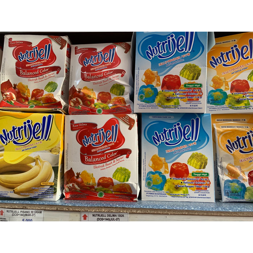 

Nutrijell besar 30g, 15g