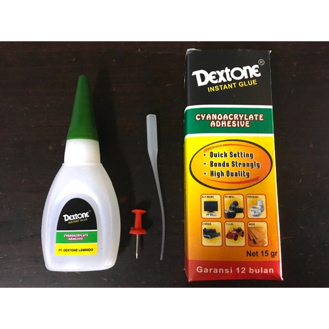 

Lem Cyanoacrylate Adhesive Dextone 15gr