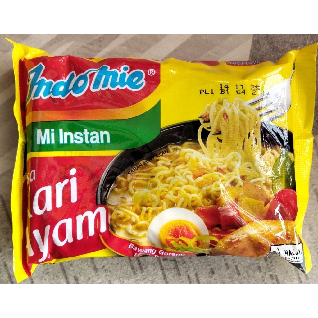 

Mi Instan Indomie Kare Ayam