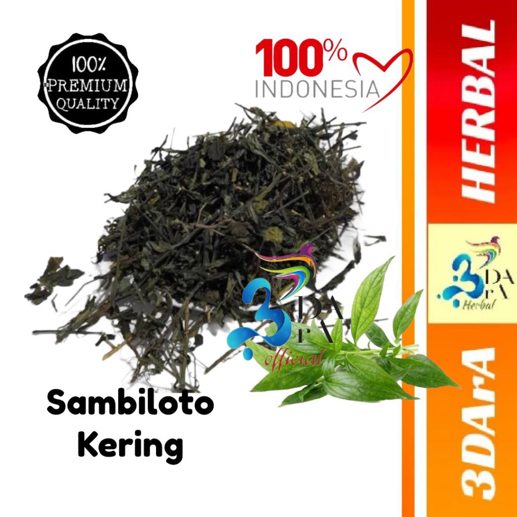 

Daun Sambiloto - Sambiroto Kering 100gr - 500gr - 1kg Premium