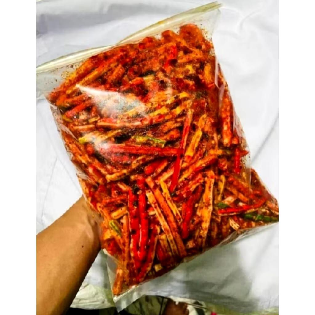 

kerupuk beton seblak mantap gurih