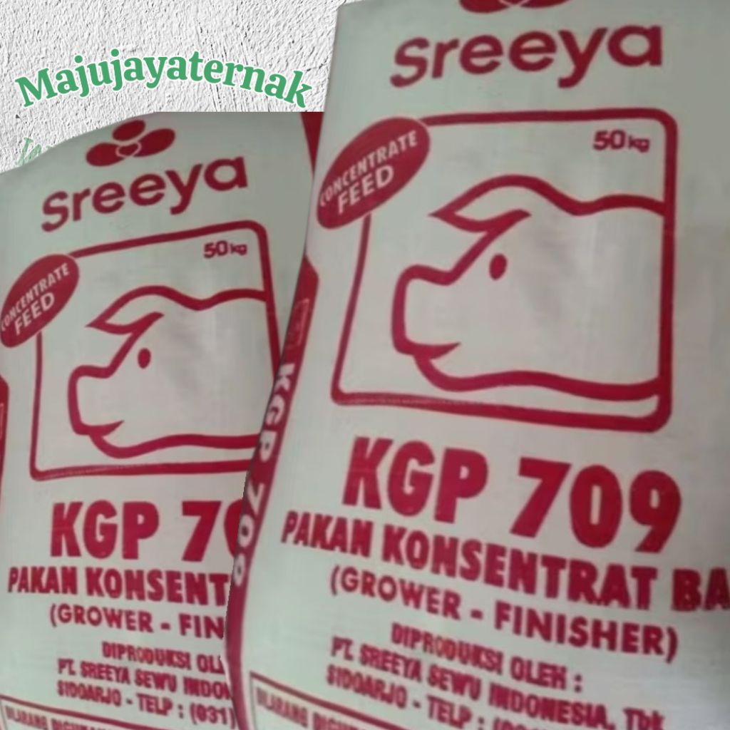 Pur kosentrat BABI HALUS KGP 709 HNBK Pakan babi HALUS Bebek pedaging penggemuk 1 kg
