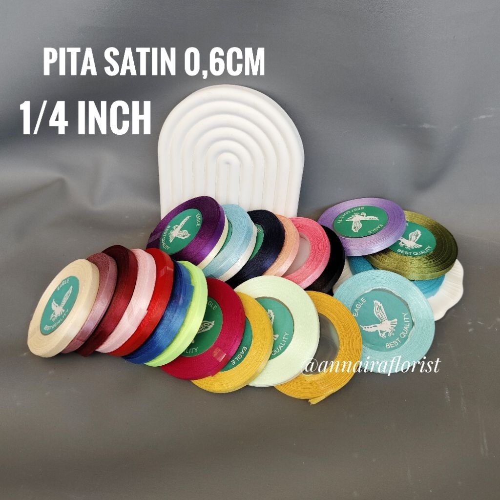 

Pita satin 0,5cm | 1/4
