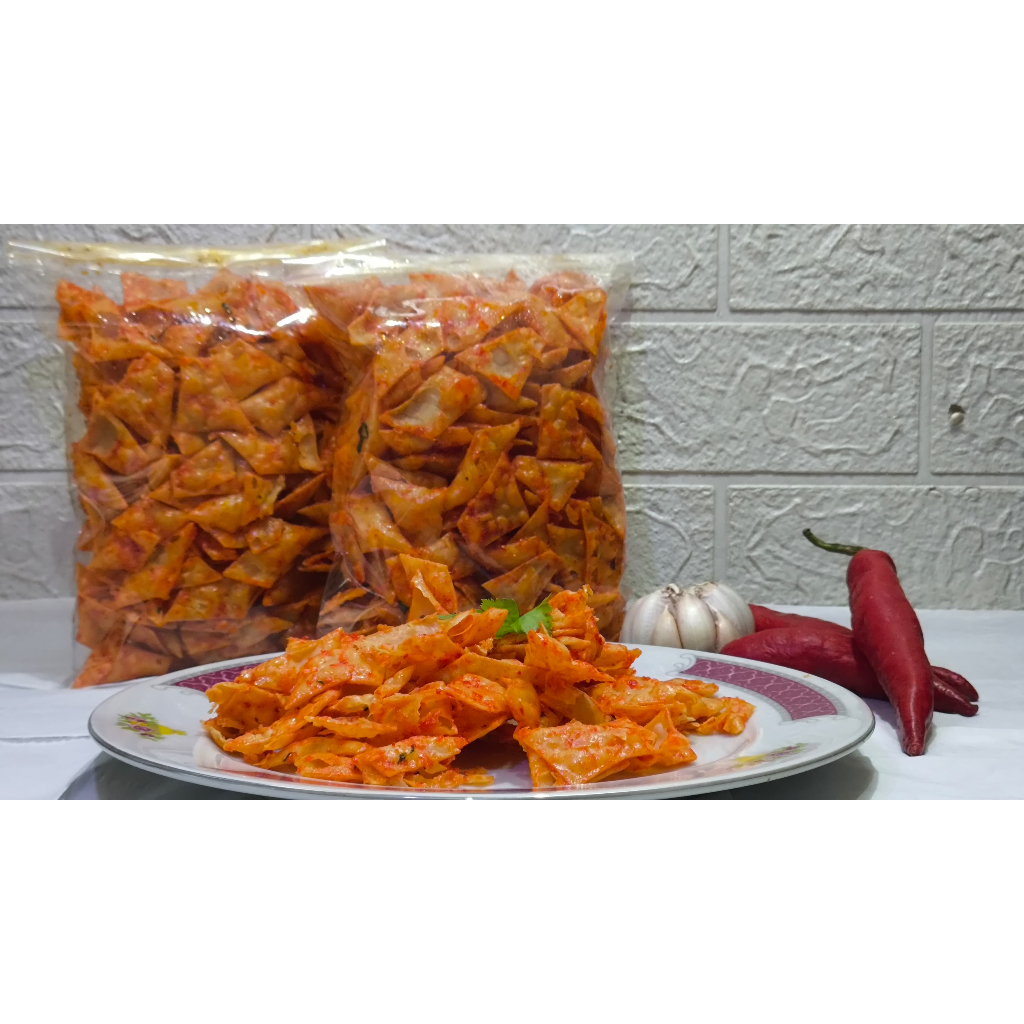 

Keripik Pangsit Balado Cemilan By Kiboo