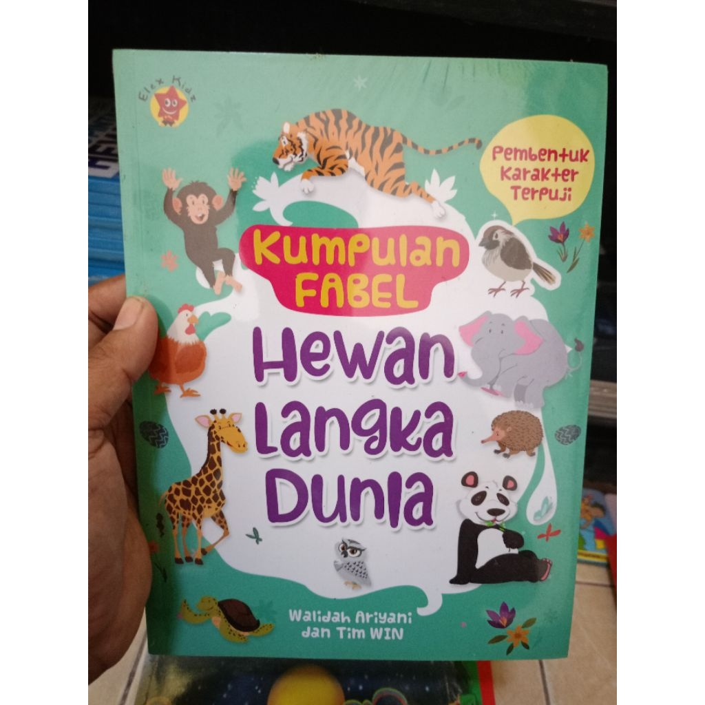 BUKU KUMPULAN FABEL HEWAN LANGKA DUNIA - Buku anak promo