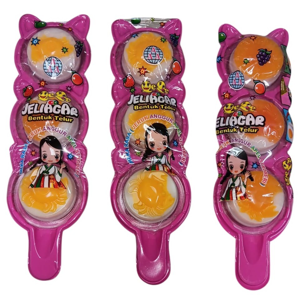 

AAA jeli agar Kepiting isi 10 strips