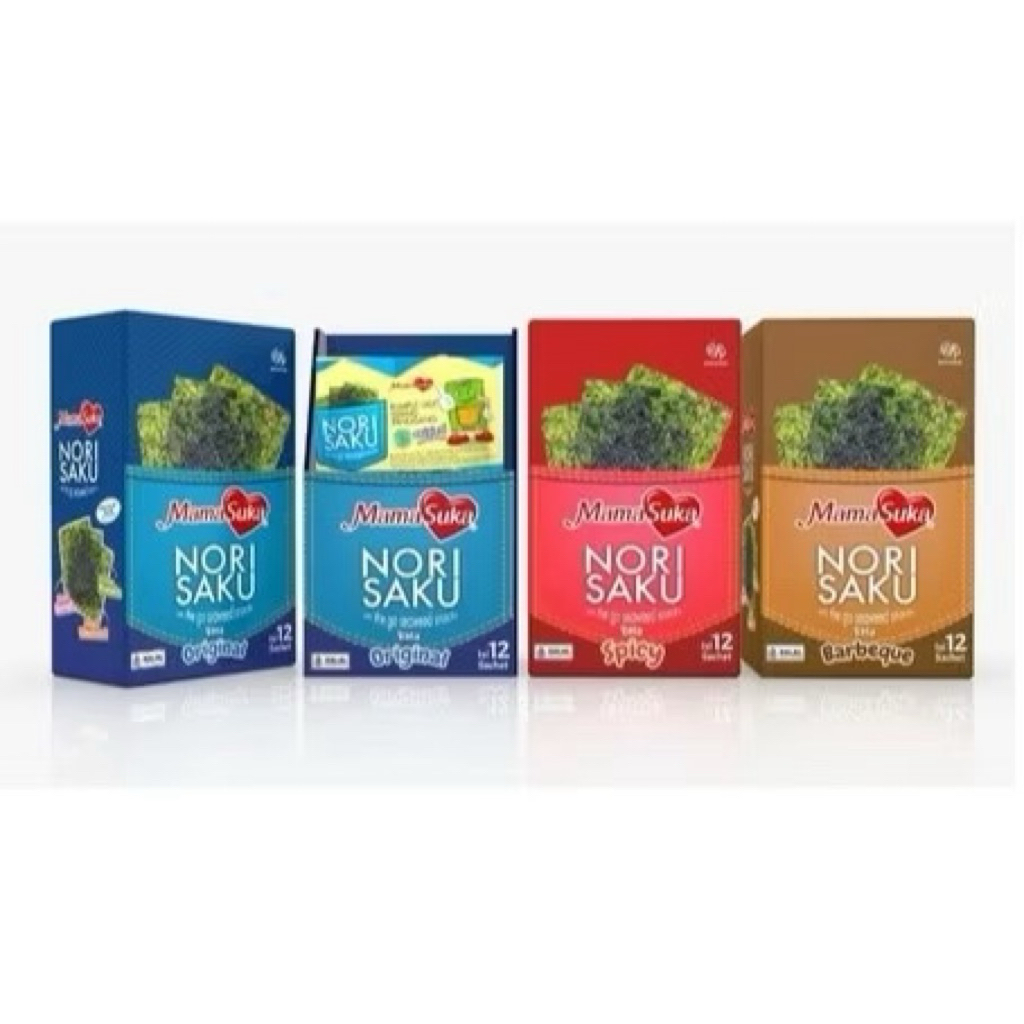 

Mamasuka Nori Saku isi 12 pcs X 2gr (KEMASAN BOX)