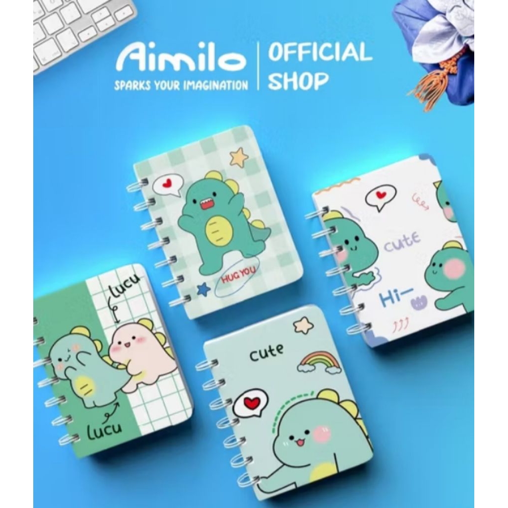 

Note book mini karakter/buku catatan mini lucu