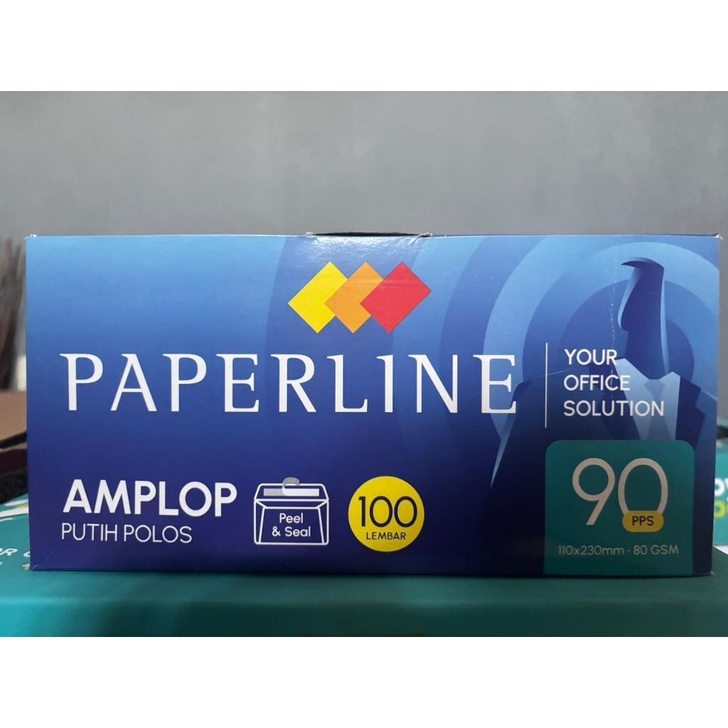 

Amplop putih polos 90 pps (110x230mm 80 gsm)