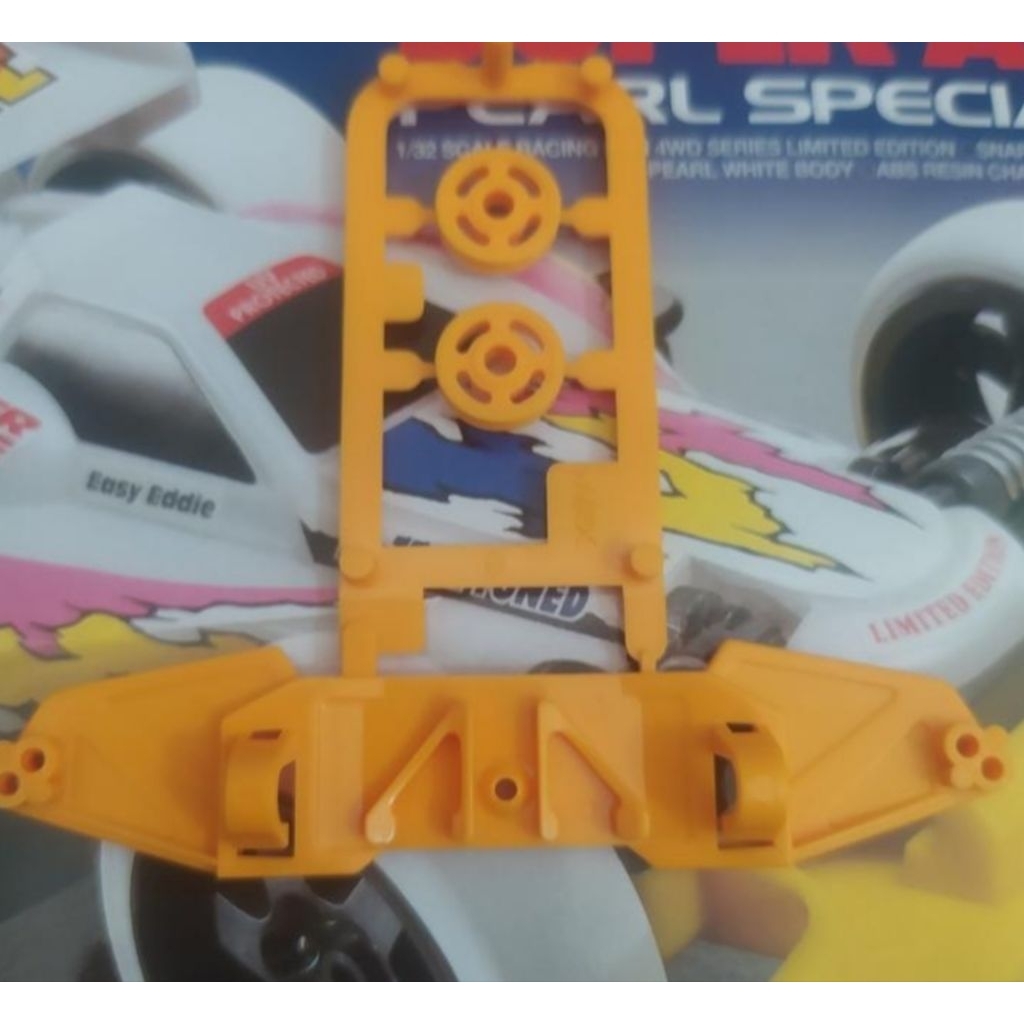 sayap orange super 1 chassis original tamiya
