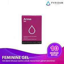 Arosa Gel - Feminine Gel - 1 Box isi 10 Sachet - PRIVASI AMAN