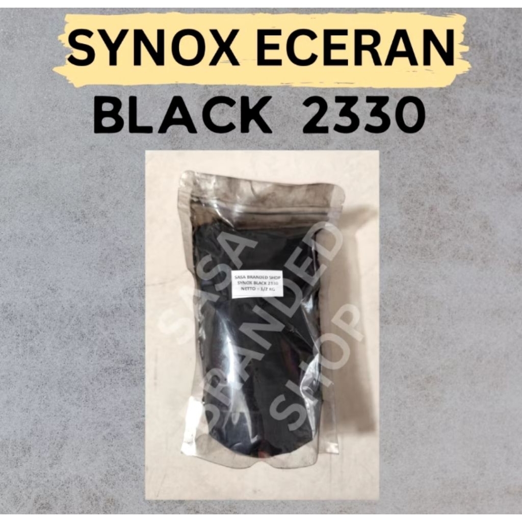 

Pewarna/ Pigment/Verf/ Oker/ Iron Oxide Synox Eceran Black 2330