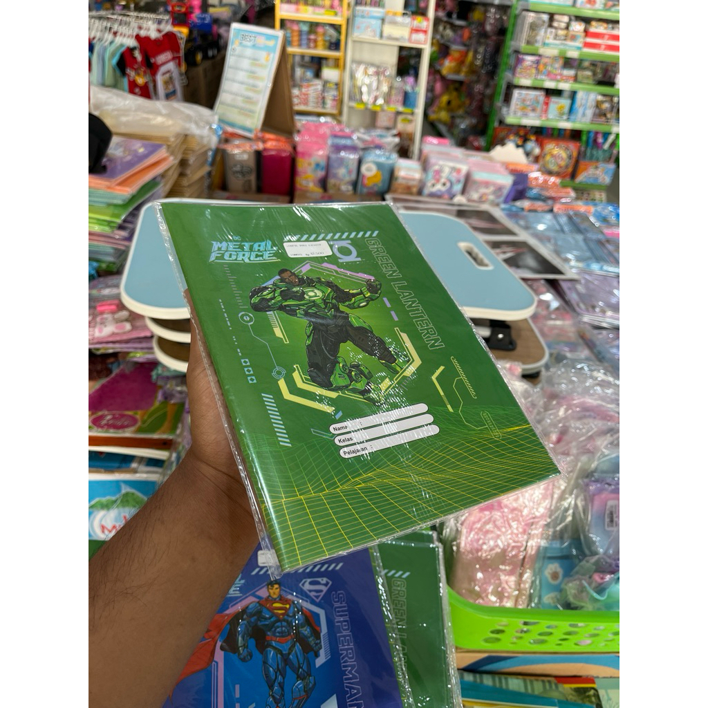 

SAMPUL KARAKTER BUKU TULIS SEKOLAH ISI 20 - SAMPUL KWARTO NAMA SIDU 38 58 MERK BAMBO