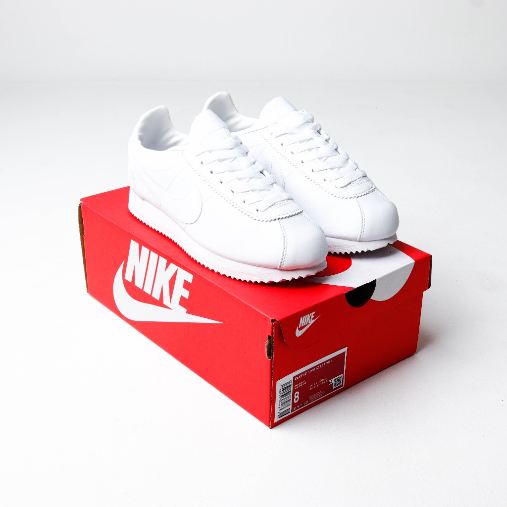 Nike Cortez Leather Triple White