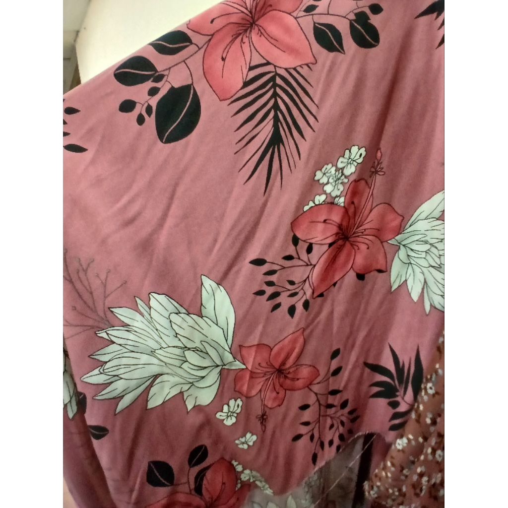 Kain/Bahan katun rayon premium motif anak-anak//Bahan rayon motif karakter//Kain rayon motif premium