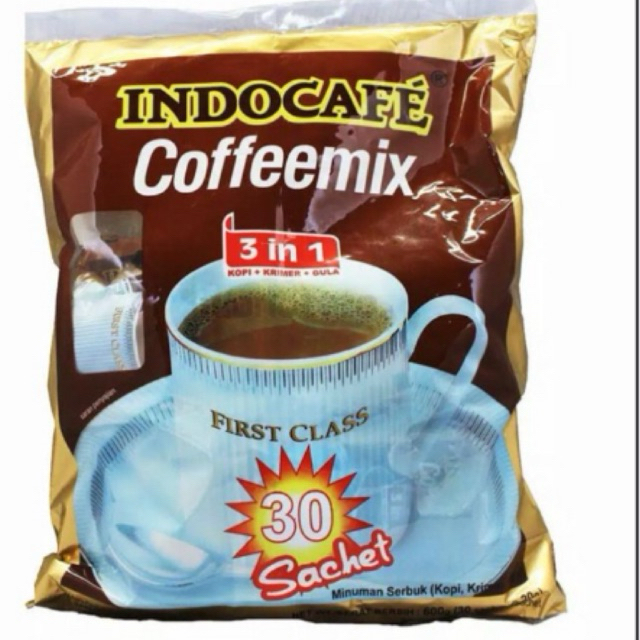 

Indocafe Coffemix Sachet Isi 30 Sachet