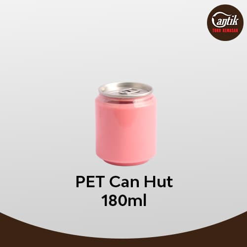 

PET CAN HUT 180 ML + ALUM POP ISI 768 PCS