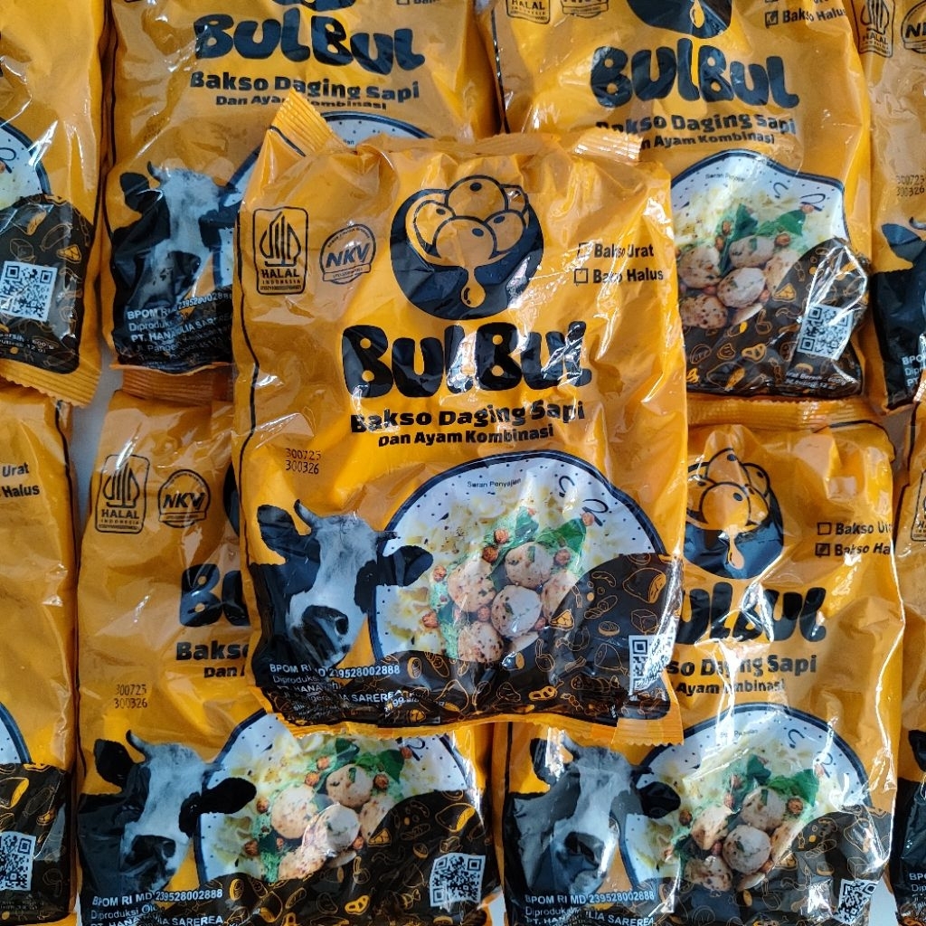 

Bakso Bulbul Polos Kemasan Besar Isi 50